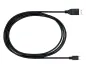 Preview: DINIC USB Kabel Micro B Stecker auf USB A Stecker, schwarz, DINIC Polybag, 0,5m